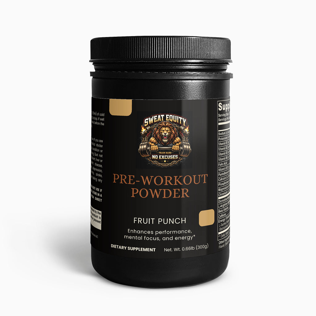 Pre-Workout Powder (Fruit Punch)